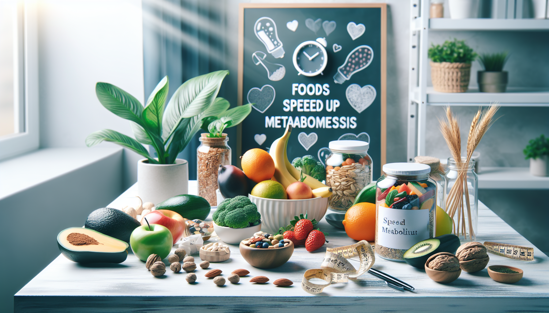 Alimentos que aceleram o metabolismo