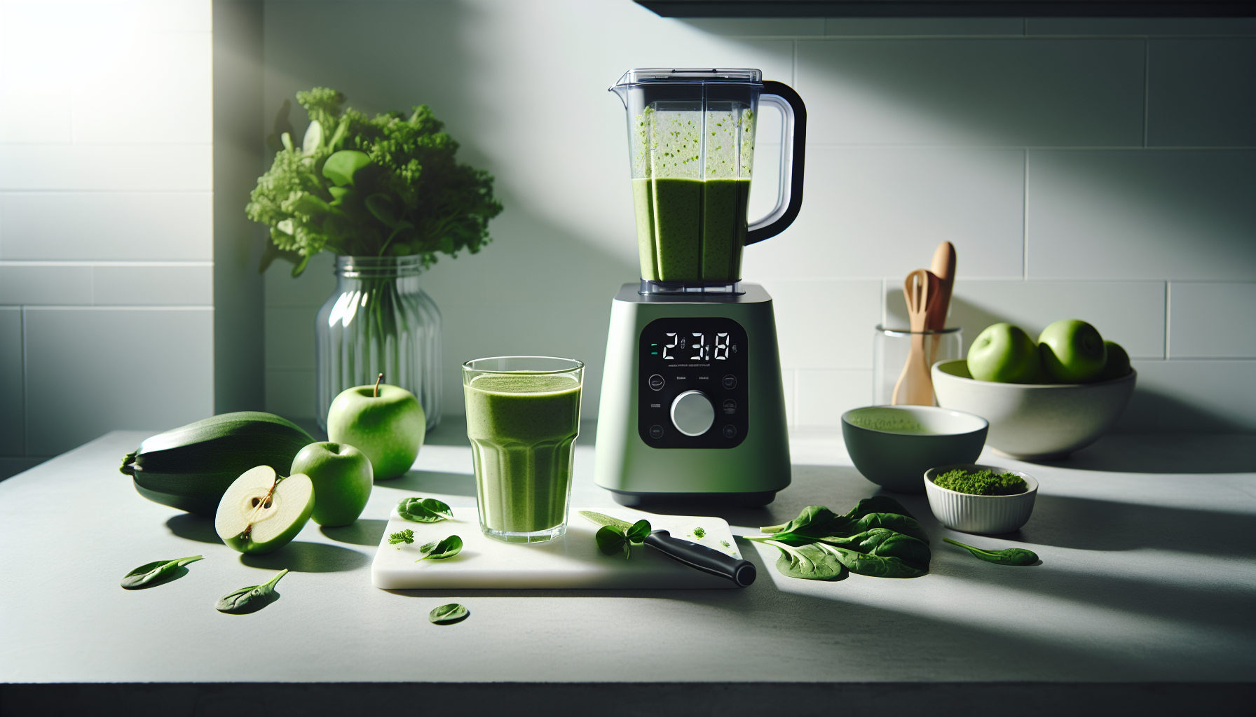 Smoothie verde para energia